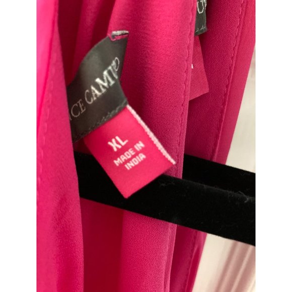 NWT VINCE CAMUTO HALTER JUMPSUIT POMEGRANATE PINK Varies - Picture 8 of 10